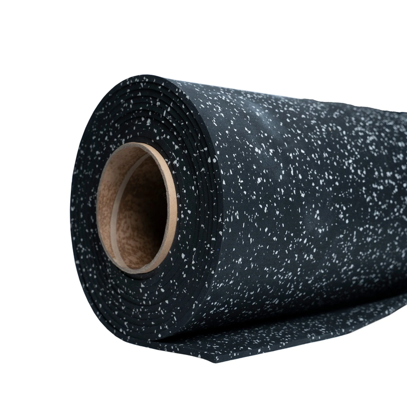 FITWAY Rubber Flooing Rolls 4' x 25' x 8mm