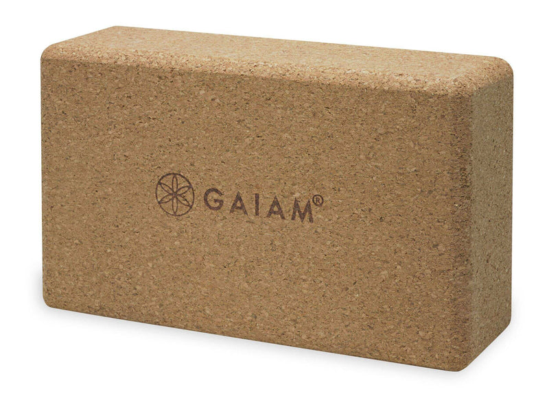 Gaiam Cork Yoga Brick