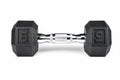 York PEV Rubber Hexagonal Dumbbells