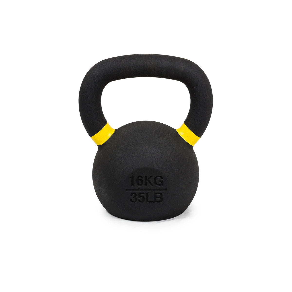Kettlebell à revêtement en poudre avec marques de couleur