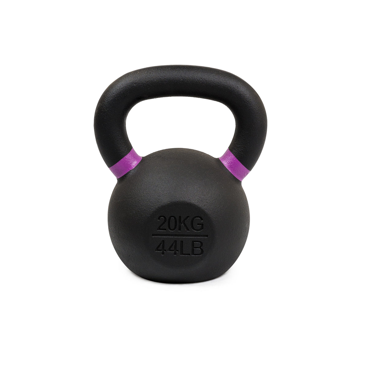 Kettlebell à revêtement en poudre avec marques de couleur