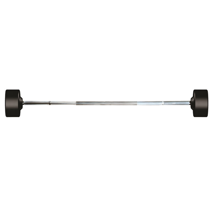 Barre droite fixe caoutchoutée York Barbell Pro Style