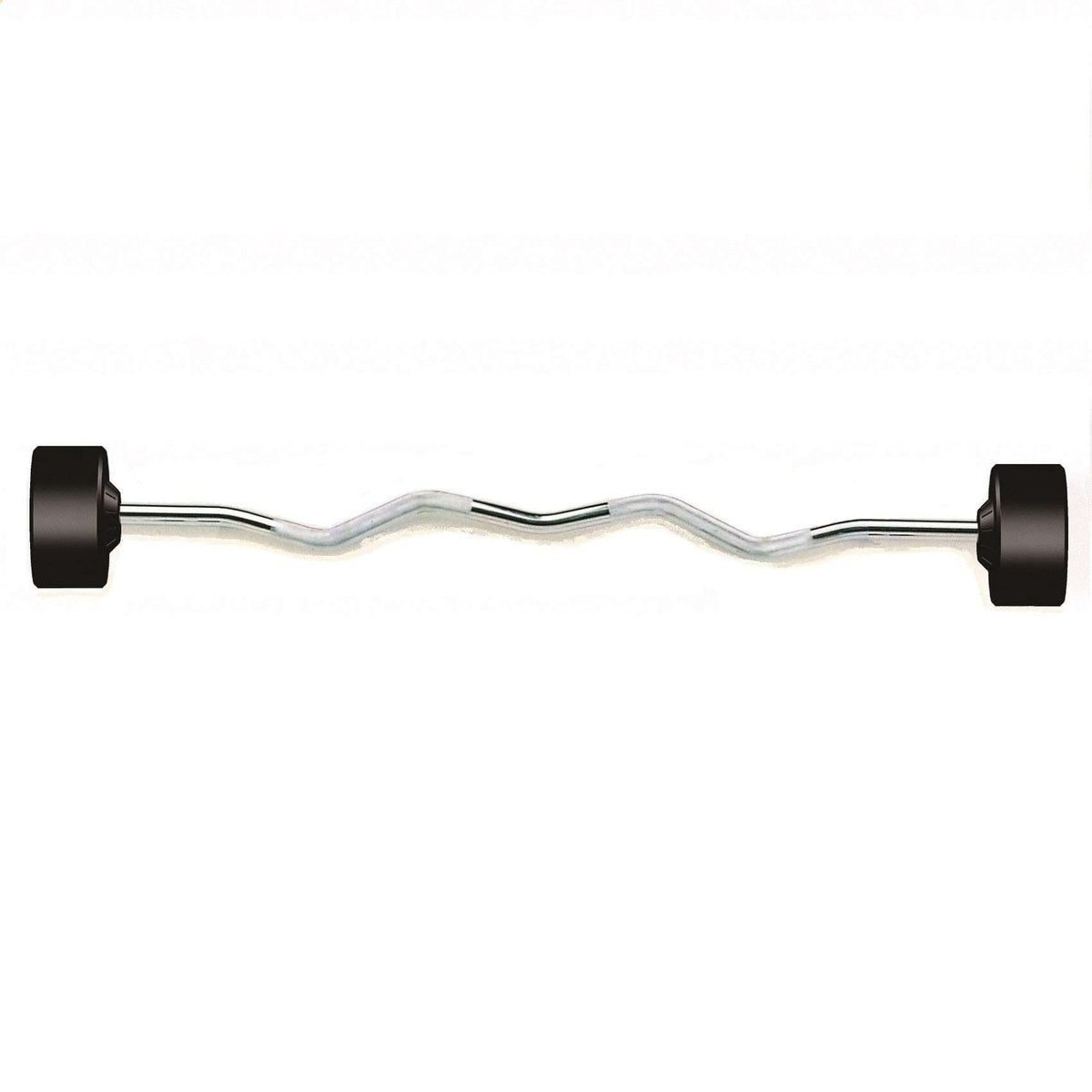 Barre courbée fixe caoutchoutée York Barbell Pro Style