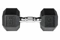 York PEV Rubber Hexagonal Dumbbells