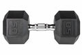 York PEV Rubber Hexagonal Dumbbells