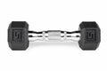 York PEV Rubber Hexagonal Dumbbells