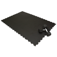 Stamina Interlocking Vulcanized Rubber Flooring Mat