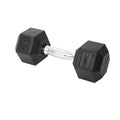 York PEV Rubber Hexagonal Dumbbells