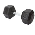 York PEV Rubber Hexagonal Dumbbells