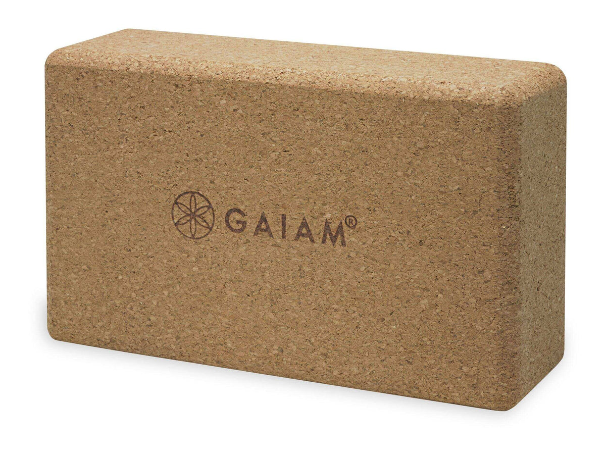 Gaiam Cork Yoga Brick