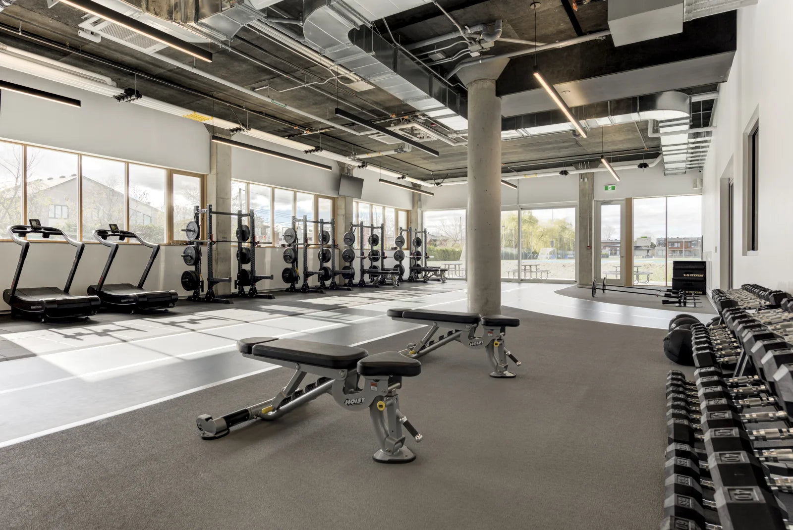 Conception de gym