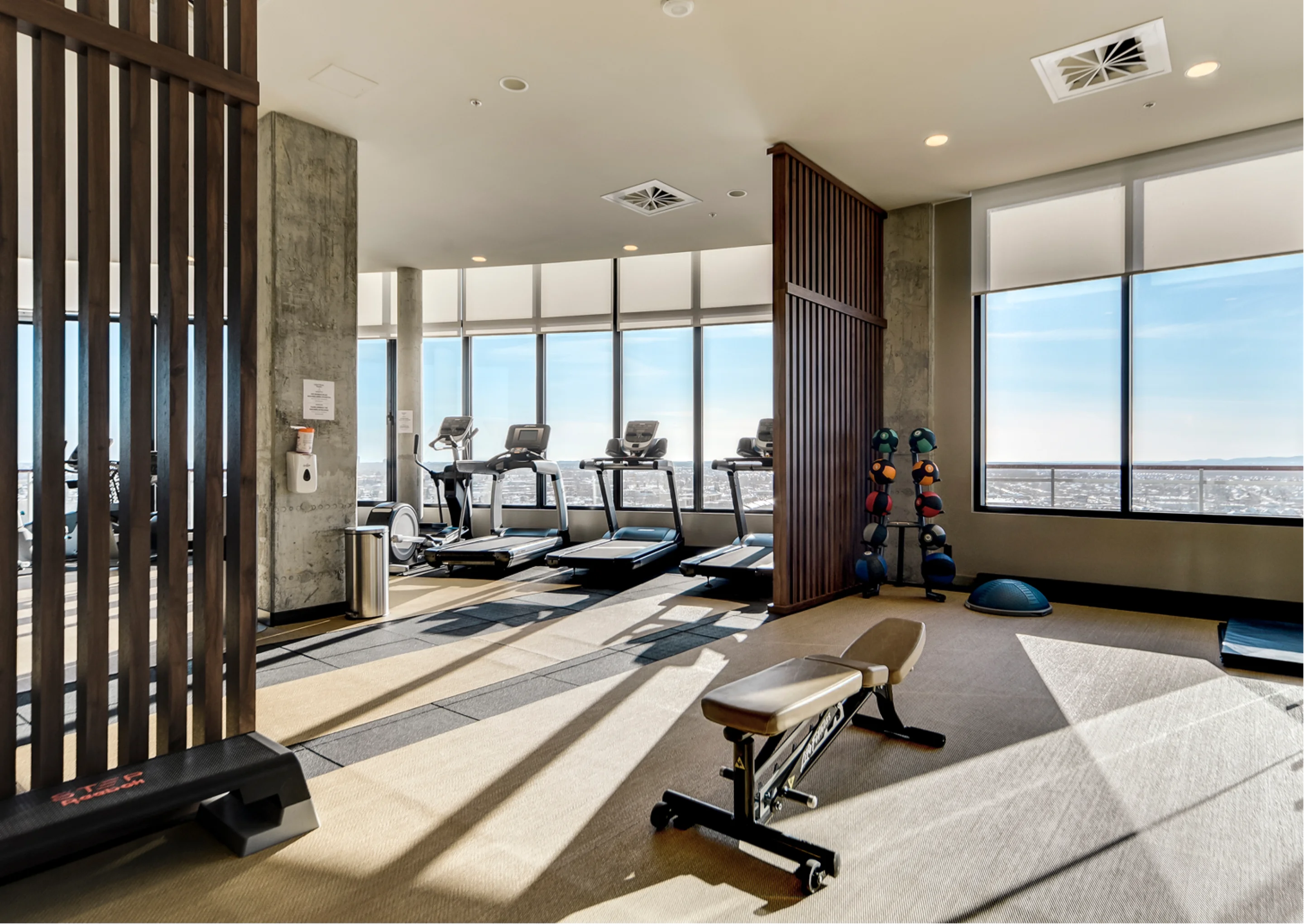 Gym interior